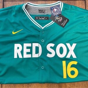 Jarren Duran Nike City Connect Red Sox Jersey